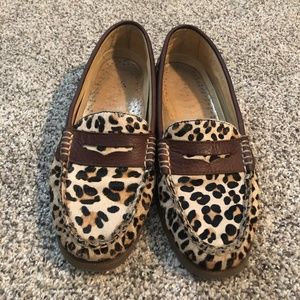 Sperry Animal Print Loafers